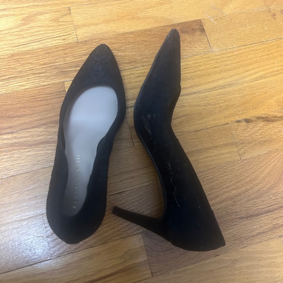 Lace black heels - Picture 1 of 1